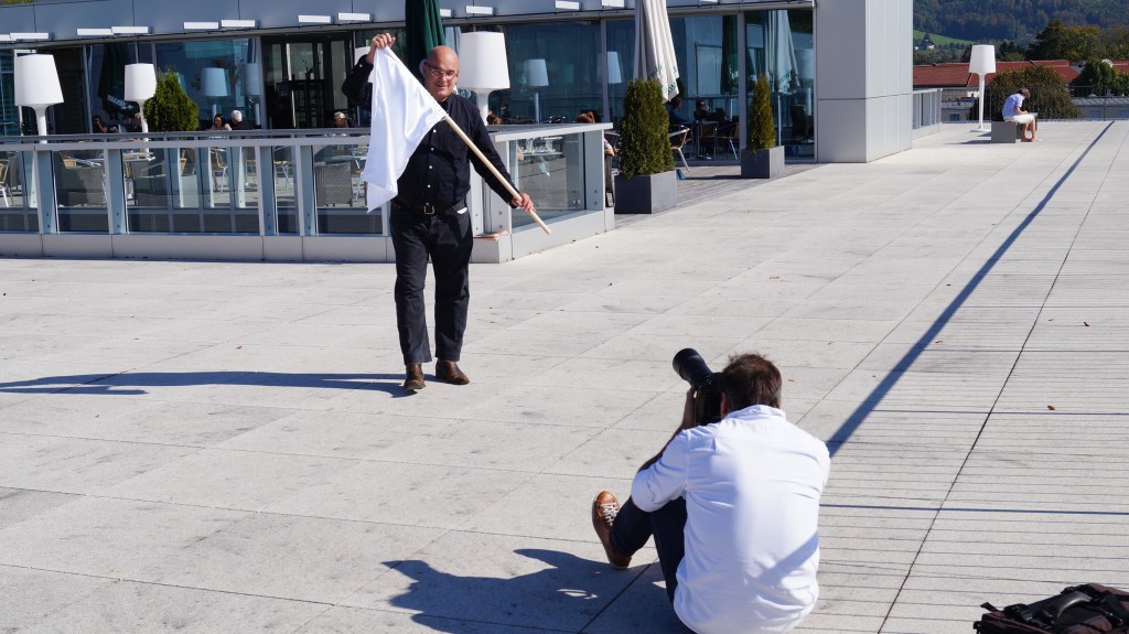 Erwin Himmelbauer und Fotograf Bryan Reinhart 