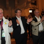 Erzbischof Franz Lackner, Hubert Paul Kuchar, Christan Wehrschütz, 2.10.2015, Opera Concert for Peace, Dom, Salzburg, © Manfred Siebinger