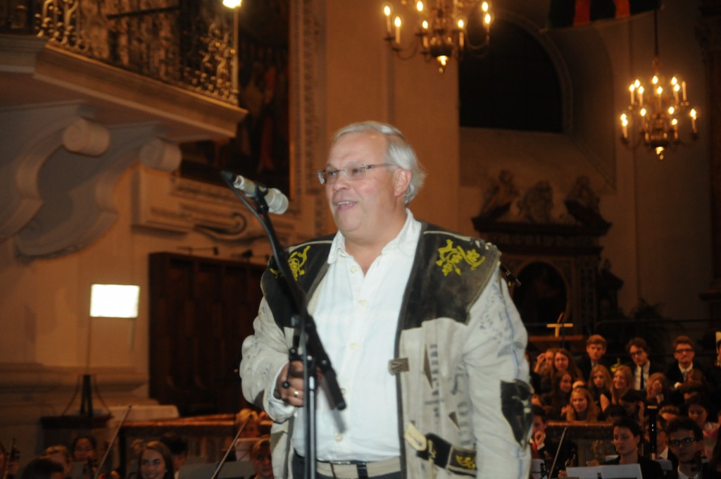 2.10.2015, Christian Wehrschütz, Reporter, ORF, Opera Concert for Peace, Dom, Salzburg, © Manfred Siebinger