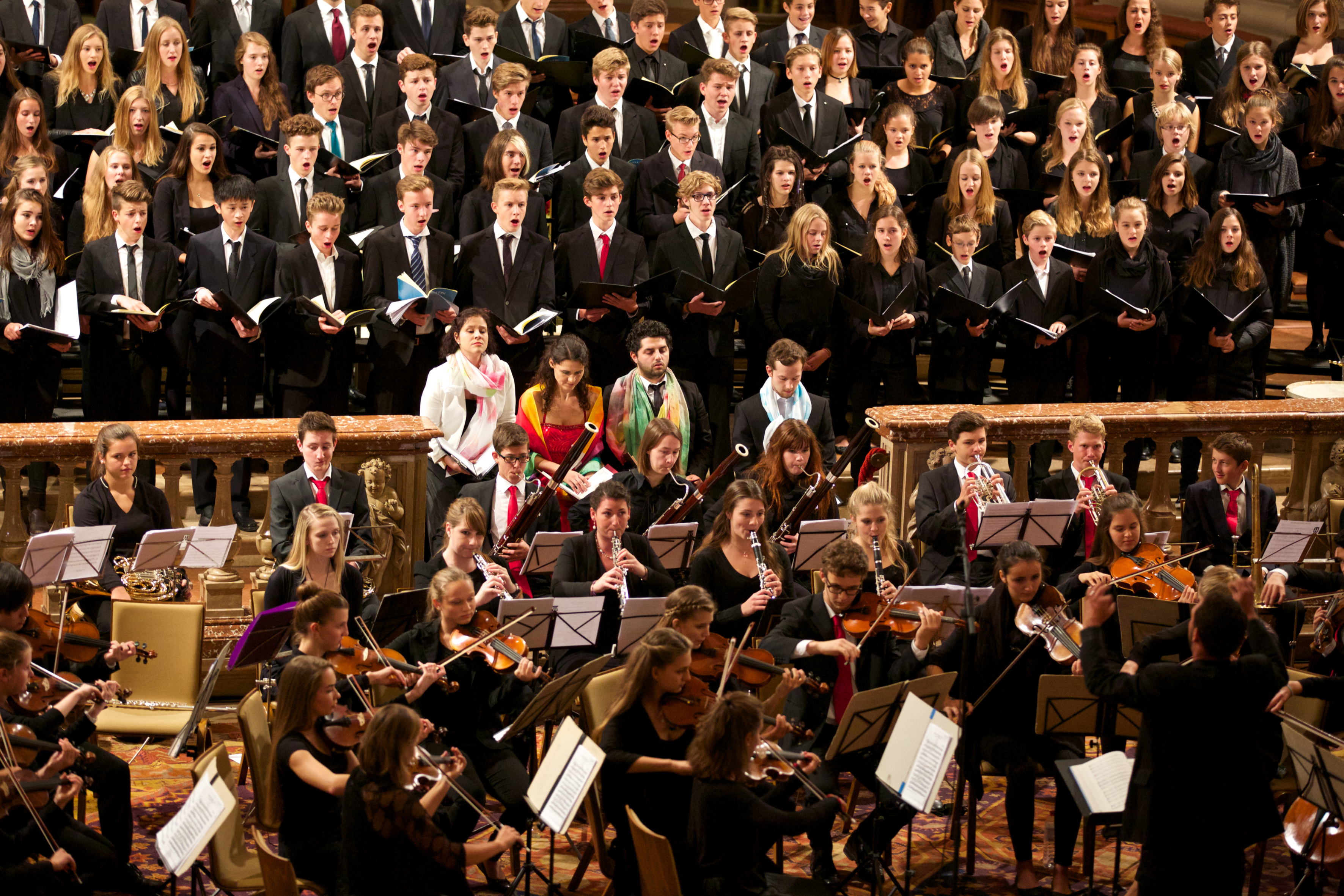 Ein weiterer großer Schritt für das Opera Concert for Peace am 2.Oktober 2015 im Salzburger Dom. Für Orchester und Chor wurde das Musische Gymnasium Salzburg gewonnen.
